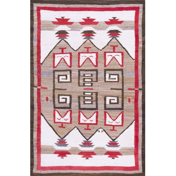 Early 20th Century American Navajo Carpet